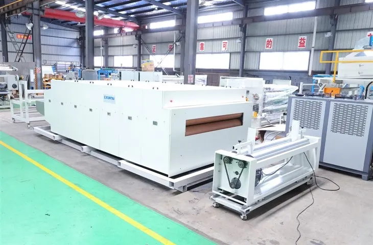 Dvigubo diržo presas GMT (PP) gamybai