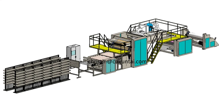 UHMW-PE UD Fabric Prepreg Machine