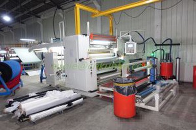 Čiužinių audinio laminavimo mašina